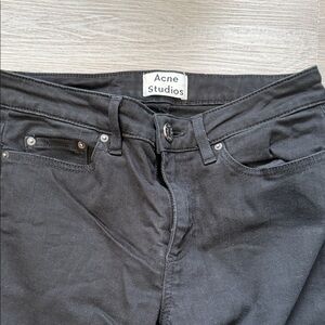 Acne Studios Women's Black Skinny Jeans